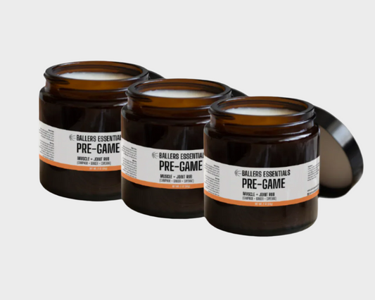 3 PACK BUNDLE-Ballers Essential Pre-Game Warming Muscle & Joint Rub + FREE SHIPPING